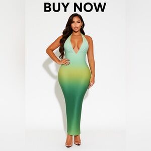 SHEIN DRESS BACKLESS BODYCON SPARKLE OMBRÉ sexy tight club dress , sexy dinner